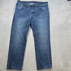 Raleigh Denim Martin Mens Jeans 36x28 Medium Wash Blue Made in USA Handcrafted